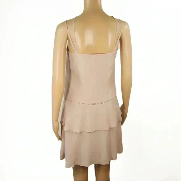 All Saints Karin Spaghetti Strap Blush Pale Pink Summer Dress - Picture 4 of 4